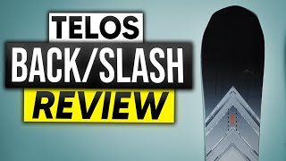 The Telos Backslash Carbon Snowboard 2024 FULL Review [upl. by Garrott]