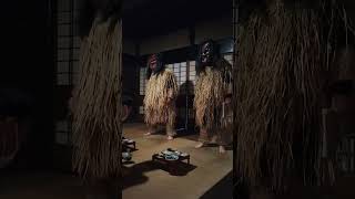 【Namahage】A divine messenger from the Oga Peninsula in Akita Japan [upl. by Pussej252]