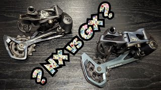 SRAM NX vs GX Eagle derailleurrear mech comparison [upl. by Elena]