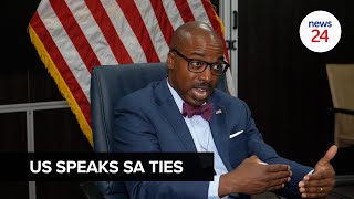 WATCH  US ambassador to SA confident the spark between countries can be rekindled [upl. by Morell481]