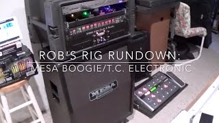 Mesa Boogie Triaxis Simul 290 TC Electronic G System  RIG RUNDOWN [upl. by Azilanna]