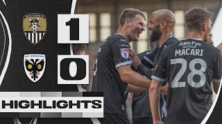 HIGHLIGHTS  NOTTS COUNTY 10 WIMBLEDON [upl. by Ydarg354]