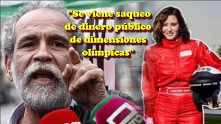 La tajante reacción de Willy Toledo a la Fórmula 1 en Madrid de Isabel Díaz Ayuso [upl. by Layap]