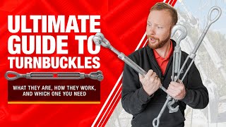 The Ultimate Guide to Turnbuckles What They Are How They Work and Which One You Need [upl. by Lach825]