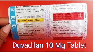 Duvadilan tabletIsoxsuprine 10 Mg इसको कब दिया जाता हेंDosage and Side effect in Hindi [upl. by Hafirahs]