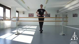 Ballet class for adult beginners  Shcherbakov BallettAkademie [upl. by Htebiram]