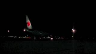 Air Canada 777200LR Engine Start [upl. by Noskcaj]