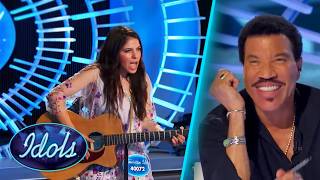 She Auditions With Original Song And Leaves her Mom In Tears On American Idol  Idols Global [upl. by Ber]