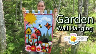 The Garden Wall Hanging Completed  Mini Vlog [upl. by Eita24]