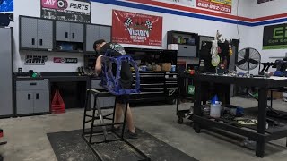 2025 Gncc Prep For Pro 4x4 Racer Brandon Frazier 784  Yfz450r [upl. by Canning]