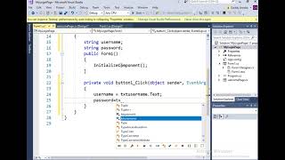 How to create Login page in c winforms 2 programming Language [upl. by Sausa]