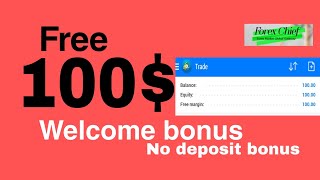 No deposit bonus forex 2022  Free 100  Forex chiefForex trading  nodepositbonusforex2022 [upl. by Leann]