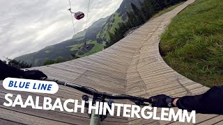 Blue Line  Saalbach Hinterglemm 2023 I 4K [upl. by Martie]