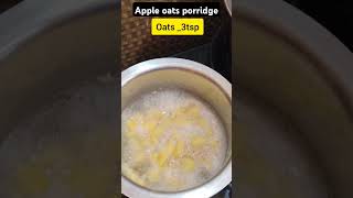 8 month baby breakfastapple oats porridgedatesoatsapplebaby recipe [upl. by Bara]