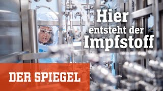 BionTech in Marburg So entsteht der mRNAImpfstoff gegen Corona  DER SPIEGEL [upl. by Narine]