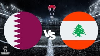 QATAR x LÍBANO  AFC Asian Cup Qatar 2023  12012024 [upl. by Torr]