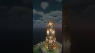 Minecraft Lighthouse Build minecraftbuilding [upl. by Mindy]