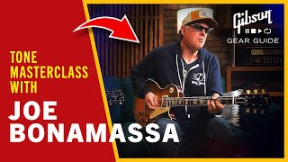 Joe Bonamassa Tone Masterclass Advice For Guitarists amp Les Paul Tone Tips [upl. by Aehr740]