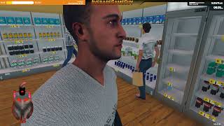 Sick man in a Supermarket  extralife  Supermarket Sim  Fri TBD [upl. by Kendal]