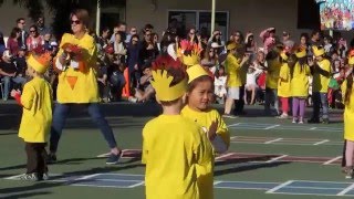 2016 Marengo Spring Dance  Kinder Chicken dance [upl. by Garap]