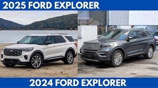 A Sibling Rivalry 2025 Ford Explorer Vs 2024 Ford Explorer Detailed Comparison [upl. by Chernow]