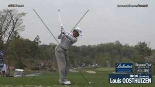 Slow HD 2013 Louis OOSTHUIZEN IRON Golf Swing 2European Tour [upl. by Jacobine935]