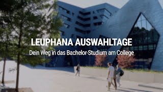 Auswahltage am Leuphana College [upl. by Aihseit]