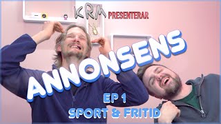 Annonsens Ep 1 Sport och Fritid med Carl Stanley och Marcus Berggren [upl. by Neyud100]