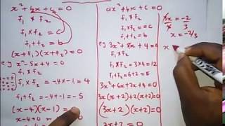 How to Factorise a Quadratic Equation  Intro [upl. by Enel]