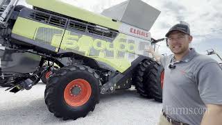 CLAAS 8600 LEXION — 500000th Special Edition Combine [upl. by Ultun]