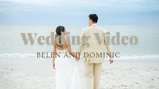 Belen and Dominic  Oficial Wedding Video  Married [upl. by Yenahs83]