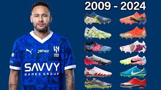 NEYMAR JR  New Soccer Cleats amp All Football Boots 20092024 [upl. by Irwin]