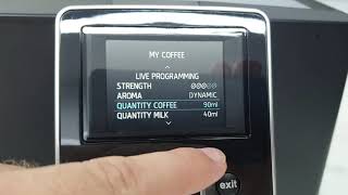 How to make the perfect latte with automatic coffee machine  Nivona CafeRomatica NICR 820 [upl. by Ibocaj]