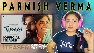 Tabaah Official Trailer  Parmish Verma  Wamiqa Gabbi  Dheeraj Kumar  In Theaters 18thOct review [upl. by Notyalc2]