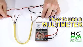 How to use a multimeter or voltmeter Basics you need to know [upl. by Atinihc]