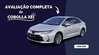 TOYOTA COROLLA XEI 2023  AVALIAÇÃO COMPLETA [upl. by Haase]