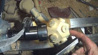 Wood turning an Excavated Dodecahedron  Part 1 [upl. by Lebatsirc948]