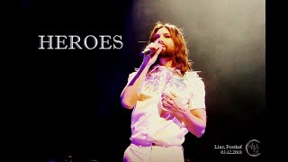 Heroes  ConchitaSWSG  Linz 03122018 [upl. by Alekehs]