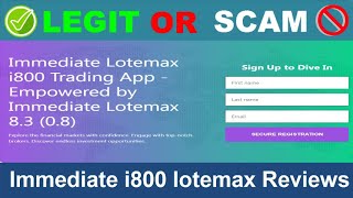 Immediate i800 lotemax Reviews  Oct 2024 Beware of Scam Watch Now [upl. by Alrac]