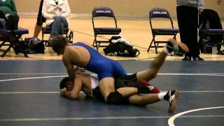 Wrestling USU at Weber State  18 Feb 2011 Match 1 [upl. by Belding]