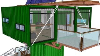 Spotter House  container house  HoneyBox INC [upl. by Georas531]