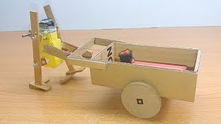 How to make a simple homemade Robots push cars [upl. by Butler529]