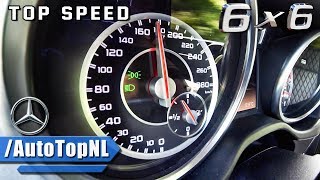 Mercedes G63 AMG 6X6 ACCELERATION amp TOP SPEED by AutoTopNL [upl. by Season]