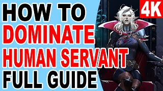 How to Use Dominate Human to Convert a Human into a servant  V Rising [upl. by Eizeerb]