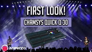 FIRST LOOK  CHAMSYS QUICKQ 30  NEW LIGHTING CONTROLLER [upl. by Emse]