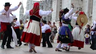 Portugal  Dança folclórica no Mosteiro dos Jerónimos  2012 [upl. by Trixie]