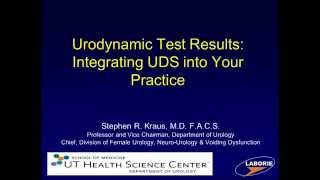 LABORIE Webinar Series Micturition Physiology and Pre Urodynamic Considerations [upl. by Nahsar]