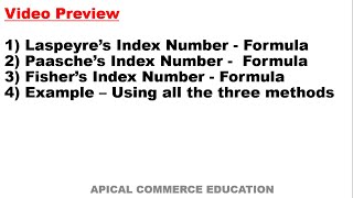 Introduction to LaspeyresPasachesFishers MethodIndex NumberStatisticsBBABCABCOMDream Maths [upl. by Ahdar]