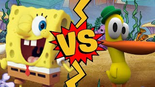 MUGEN Battles  SpongeBob vs Pato  SpongeBob SquarePants vs Pocoyo [upl. by Medor]