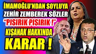 İmamoğlundan Soyluya Pısırık Çıkışı Gültan Kışanak Hakkında Karar❗️ [upl. by Esaele]